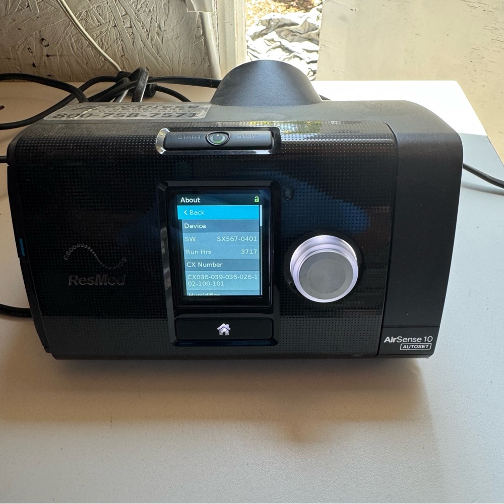 ResMed AirSense 10 in Black